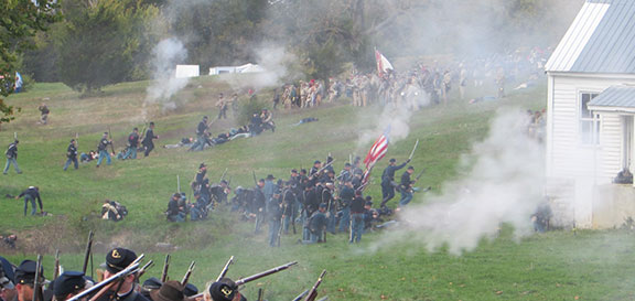 Battle of Cedar Creek Reenactment in 2015.